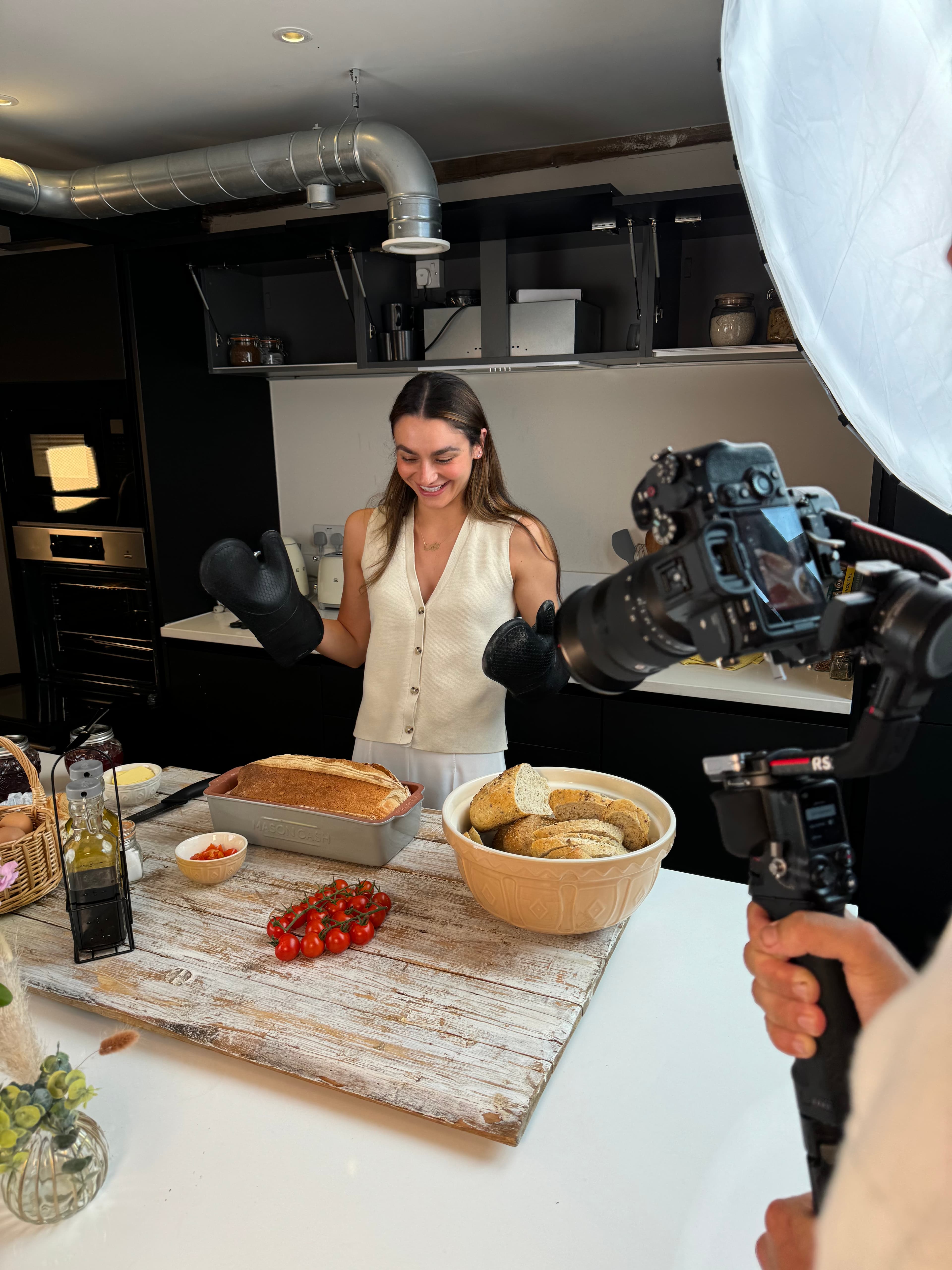 Behind the scenes content production